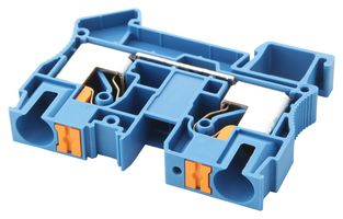 PHOENIX CONTACT 3212123 DIN Rail Mount Terminal Block, 2 Ways, 20 AWG, 6 AWG, 16 mm², Push In, 57 A