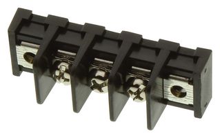 MULTICOMP MC001351 Panel Mount Barrier Terminal Block, 1 Row, 3 Ways, 22 AWG, 14 AWG, 9.5 mm, 20 A