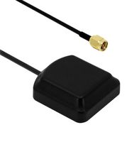 SIRETTA ALPHA4A/5M/SMAM/S/S/26 Antenna, Adhesive Mount, 26dB GPS Antenna, SMA, 5m