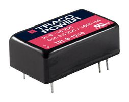 TRACO POWER TEL 8-2422 Isolated Through Hole DC/DC Converter, ITE, DIP, 2:1, 8 W, 2 Output, 12 V