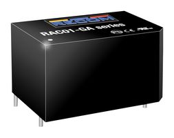 RECOM POWER RAC01-05SGA AC/DC PCB Mount Power Supply (PSU), ITE & Household, 1 Output, 1 W, 5 VDC, 200 mA