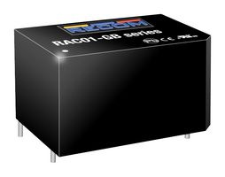 RECOM POWER RAC01-05SGB AC/DC PCB Mount Power Supply (PSU), ITE, 1 Output, 1 W, 5 VDC, 200 mA