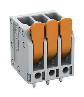 WAGO - 2604-3104 - Wire-To-Board Terminal Block, 5 mm, 4 Ways, 24 AWG, 12 AWG, 4 mm², Push In