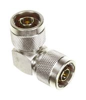 AMPHENOL RF - 172261 - RF / Coaxial Adapter, N, Plug, N, Plug, Right Angle Adapter, 50 ohm