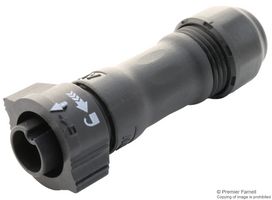 AMPHENOL LTW BB-02BFMA-QL8MPP Circular Connector, IP68, Standard Circular Connector, X-Lok B Size Series, Cable Mount Receptacle