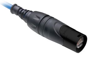 AMPHENOL AUDIO RJX8MB XLR Connector, 8 Contacts, Plug, Cable Mount, Zinc Alloy Body, XLRnet