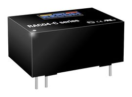 RECOM POWER RAC04-24SC AC/DC PCB Mount Power Supply (PSU), ITE, 1 Output, 4 W, 24 VDC, 167 mA