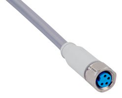 SICK DOL-0804-G05MNI Sensor Cable, M8 Receptacle, Free End, 4 Positions, 5 m, 16.4 ft