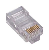 MOLEX - 44661-0002 - Modular Connector, RJ45 Jack, 1 x 1 (Port), 8P8C, Cat5, Cat5e, Through Hole Mount