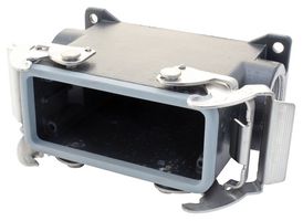 ILME C7IE16 Heavy Duty Connector, Base, Bulkhead Mount, Metal Body, 2 Lever, ILME Connector Inserts, E-Xtreme