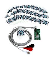 MIKROELEKTRONIKA MIKROE-2458 Add-On Board, Click, Sensor, ECG Bundle, MikroBUS