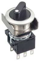 IDEC LB6MS-21T6 Rotary Switch, 2 Position, 2 Pole, 90 °, 5 A, 250 V, LB Series