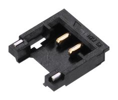 MOLEX - 202656-0021 - Pin Header, With Side Friction Locks, Vertical, 1.2mm, Signal, 1.2 mm, 1 Rows, 2 Contacts