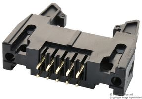 2 Rows Through Hole Straight MC-254-40-00-ST-DIP Pin Header 2.54 mm MULTICOMP PRO Wire-to-Board 40 Contacts