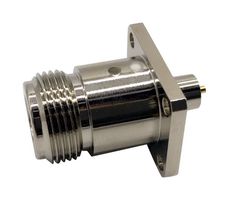 MULTICOMP PRO MC002121 RF / Coaxial Connector, N Coaxial, Straight Flanged Jack, Solder, 50 ohm, Bronze
