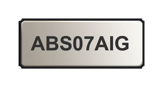 ABRACON ABS07AIG-32.768KHZ-1-T Crystal, AEC-Q200, ABS07AIG, 32.768 kHz, 10 ppm, 12.5 pF