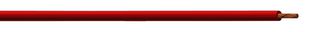 STAUBLI 61.7554-999-22 Wire, Silicone, Red, 17 AWG, 259 x 0.07mm, 5 m