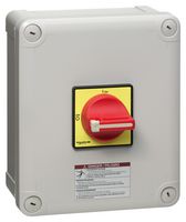 SCHNEIDER ELECTRIC VC3GUN Switch Disconnector, 3 Pole, 400 V, 41.5 A, IP65, Screw Clamp