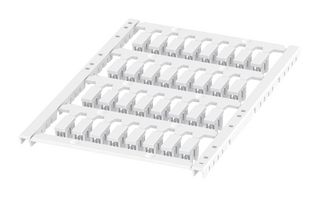 PHOENIX CONTACT 0830782 Wire Marker, Thermal Transfer, Blank (No Legend), White, 4mm x 12mm, 3.5 mm
