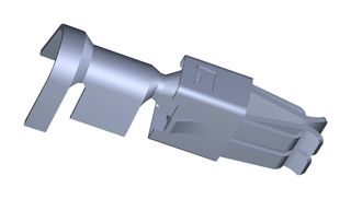 TE CONNECTIVITY - AMP 964324-1 Contact, Standard Power Timer, Socket, Crimp, 17 AWG, Tin Plated Contacts