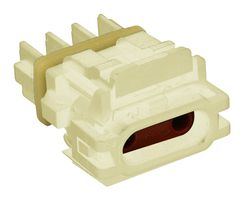 MOLEX 52117-0240 Connector Housing, White, Mizu-P25 Waterproof, Splash Proof 52117 Series, Receptacle, 2 Ways, 5 mm