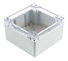 HAMMOND - 1554L2GYCL - Plastic Enclosure, Multipurpose, Polycarbonate, 60 mm, 105 mm, 105 mm, IP68