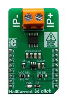 MIKROELEKTRONIKA MIKROE-3443 Add-On Board, Hall Current 6 Click Board, Hall Sensor Current Measurement, mikroBUS Connector