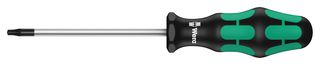 WERA 138260 Screwdriver, TORX® T10, Multi-Component Ergonomic Anti-Roll Protection Handle, 161 mm