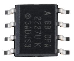 TEXAS INSTRUMENTS - OPA2227UA - OP AMP, DUAL LOW NOISE, SMD, 2227