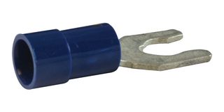 MOLEX 19130-0046 Fork / Spade Tongue Terminal, InsulKrimp 19130, 16AWG to 14AWG, 2.5 mm², M5, #10