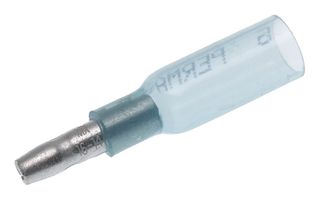 MOLEX 19164-0039 Bullet Terminal, Perma-Seal 19164 Series, 16AWG to 14AWG, 2.5 mm², Male Bullet, Blue, NiAc