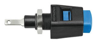 SCHUTZINGER ESD 6554 / BL Test Accessory, Quick-Release Terminal-Blue, Test Equipment's