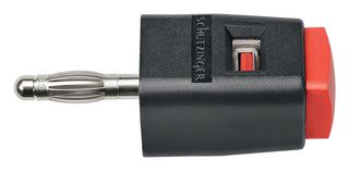 SCHUTZINGER SDK 502 / RT Test Accessory, Quick-Release Terminal-Red, Test Equipment's