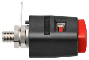 SCHUTZINGER SDK 504 / RT Test Accessory, Quick-Release Terminal-Red, Test Equipment's
