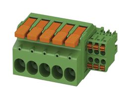 PHOENIX CONTACT 1716958 Pluggable Terminal Block, 7.62 mm, 11 Ways, 10 mm², Push In