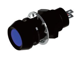 MARL 692-930-23 LED Panel Mount Indicator, Blue, 28 VDC, 12.7 mm, 15 mA, 364 mcd, IP67