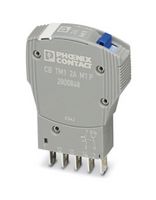 PHOENIX CONTACT - 2800848 - Thermal Magnetic Circuit Breaker, CB TM1 Series, 2 A, 1 Pole, 50 V, 240 V, Plug In