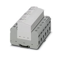 PHOENIX CONTACT 2905419 Surge Protector, Lightning Surge Arrester, Type 1 & 2, 50 kA, 350 VAC, DIN Rail