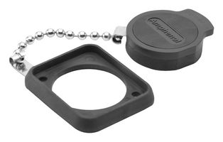 AMPHENOL AUDIO - HPT-CAPM - Dust Cap / Cover, Sealing Cap, Amphenol HPT Series HPT-3-MD, HPT-3-MDW Chassis Connector