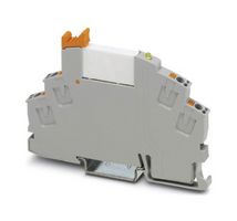 PHOENIX CONTACT 2903362 Power Relay, SPST-NO, 12 VDC, 3 A, RIFLINE complete Series, DIN Rail
