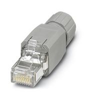 PHOENIX CONTACT 1402410 Modular Connector, RJ45 Plug, 1 x 1 (Port), 8P6C, Cat5e, IP20, Cable Mount