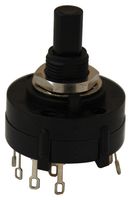 C&K COMPONENTS - A20403RNZQ - Rotary Switch, 4 Position, 2 Pole, 30 °, 2.5 A, 125 V, A