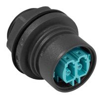 BULGIN LIMITED - PXF6052C - Fiber Optic Connector, Duplex, LC, Singlemode, 9µm / 125µm, Nylon (Polyamide) Body