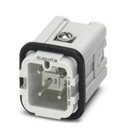 PHOENIX CONTACT 1585252 Heavy Duty Connector, HEAVYCON, Insert, 3+PE Contacts, D7, Plug, Push Lock Pin