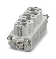 PHOENIX CONTACT 1406530 Heavy Duty Connector, HEAVYCON, Insert, 6+PE Contacts, B16, Receptacle, Screw Socket