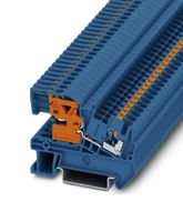 PHOENIX CONTACT - 3213963 - DIN Rail Mount Terminal Block, N Disconnect, 2 Ways, 26 AWG, 12 AWG, 4 mm², Push In, 24 A