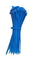 PRO ELEC PELB0149 Cable Tie, Nylon 6.6 (Polyamide 6.6), Blue, 100 mm, 2.5 mm, 22 mm, 18 lb