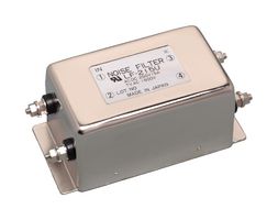 KEMET LF-202-9 Power Line Filter, General Purpose, 250 VAC, 2 A, Single Phase, 1 Stage, Chassis Mount