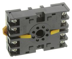 OMRON INDUSTRIAL AUTOMATION - P2CF08 - Relay Socket, DIN Rail, Panel, Screw, 8 Pins, 6 A, 240 VAC