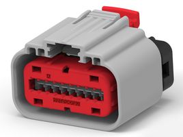 2203663-6 TE CONNECTIVITY, Automotive Connector Housing, Plug, 18 Ways ...
